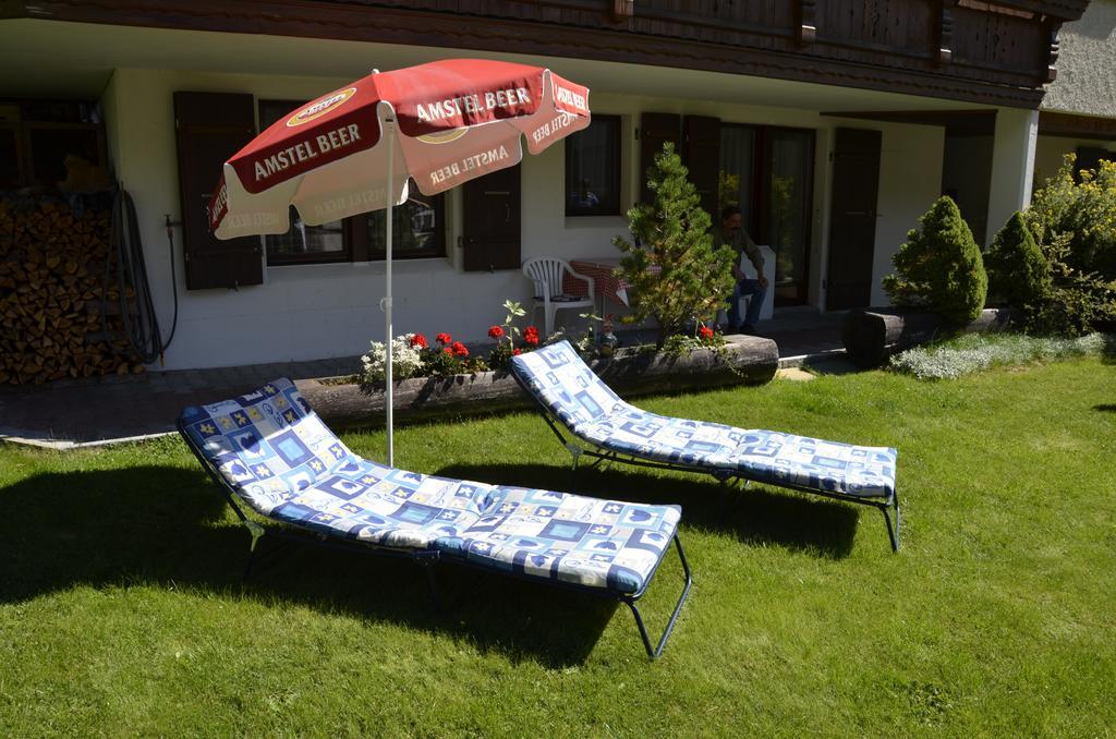 Apartmenthaus Sunshine Saas-Grund Oda fotoğraf